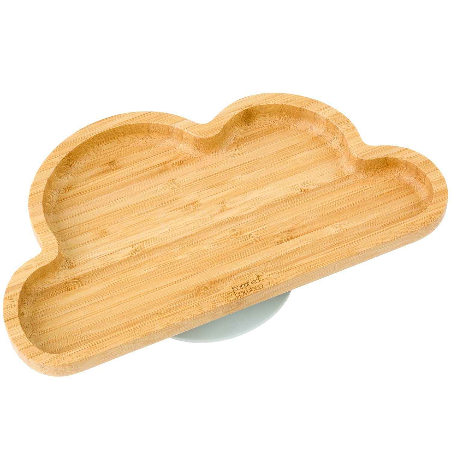 Bamboo Cloud Suction Plate Baby Product bamboo bamboo