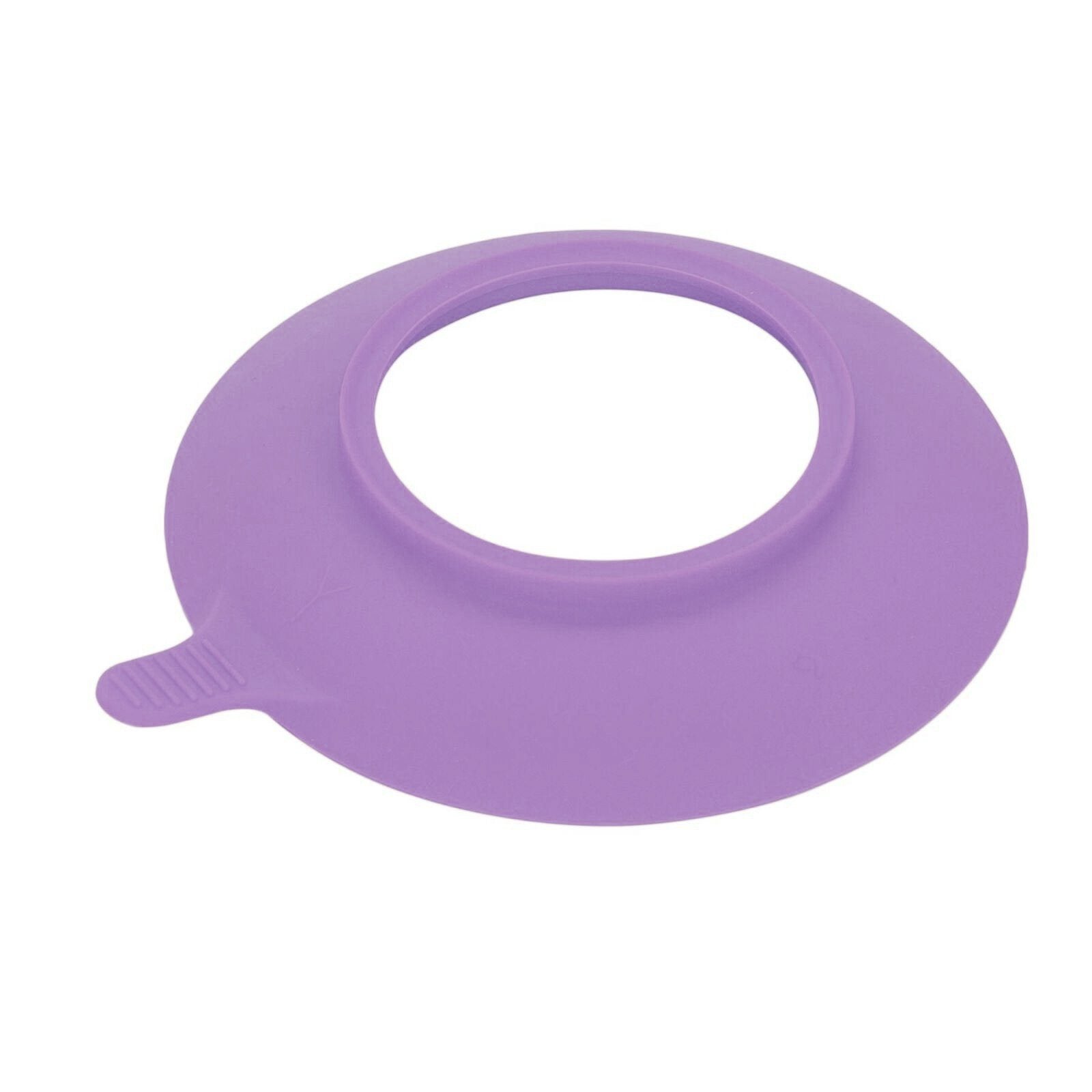 Plate Silicone Suction Rings bamboo bamboo Lilac