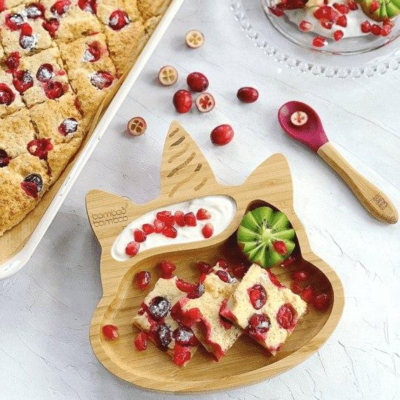Bamboo Unicorn Suction Plate bamboo bamboo
