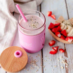 Bananas, Cream and Oatmeal Smoothie