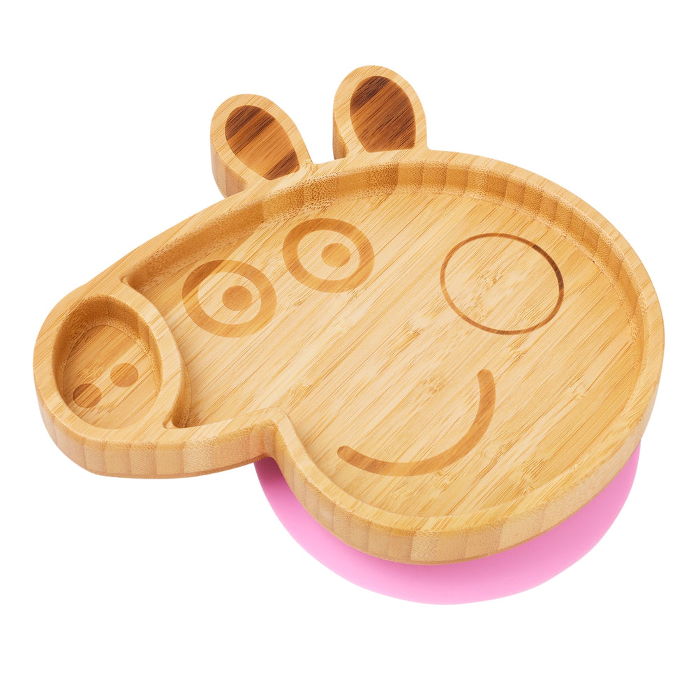 Peppa Pig bamboo plate bamboo bamboo 